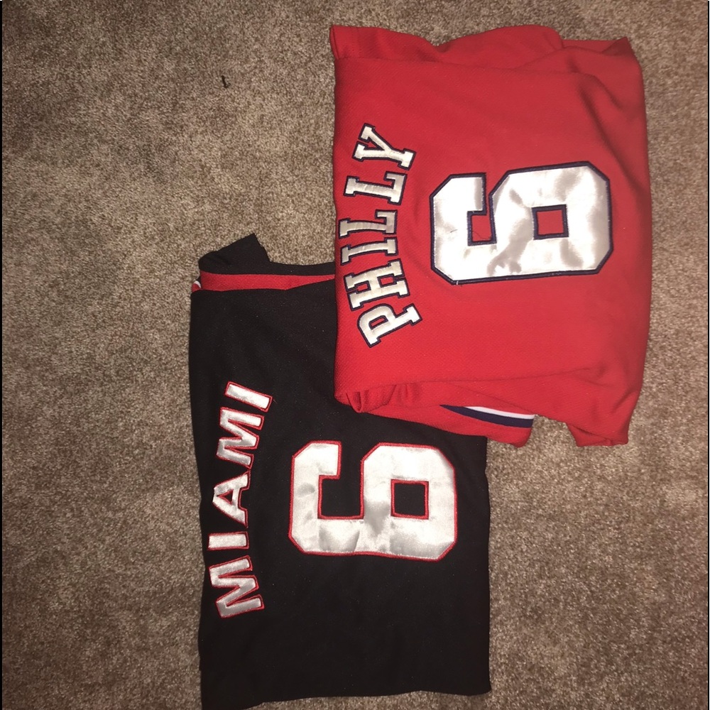 NBA No Named Jerseys Lebron James & Julius Erving